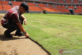 FIFA nilai kualitas rumput di lapangan JIS sangat baik