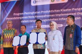 BI Kalbar meluncurkan digital farming untuk keterjangkauan harga beras