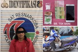 Satu DPO diburu, Polresta Banjarmasin ciduk buruh asal Kelayan Selatan miliki sabu