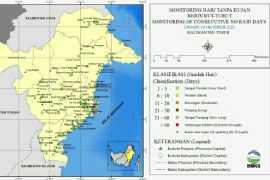 BMKG: 90 persen wilayah Kaltim berpeluang hujan akhir Oktober