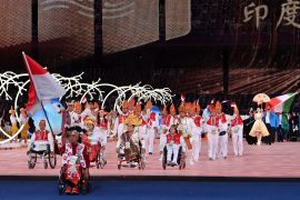 Timnas Indonesia bawa keragaman budaya Nusantara di defile APG Hangzhou