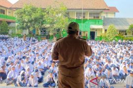 1.200 pelajar se-Kecamatan Sukatani Bekasi ikut sosialisasi cegah perundungan
