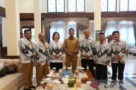 PGRI Babel Sampaikan Program Kerja Sekaligus Tindak Lanjut Hibah Tanah Gedung Sekretariat