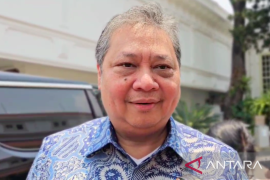 Airlangga mengaku belum dengar soal isu Partai Demokrat masuk kabinet