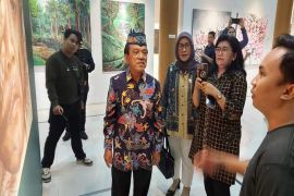 DPRD apresiasi seniman se-Kalimantan gelar pameran lintas warna rupa di Kalteng