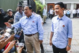 Bersama Gibran daftar Pilpres, Prabowo langsung tebar janji
