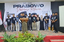 "We Are Prabowo Surabaya" deklarasi dukung Prabowo-Gibran di Pilpres 2024