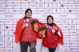 Para panahan putri Indonesia raih perunggu di APG Hangzhou