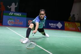 Stephanie, Bilqis dan Aisyah lolos babak 16 besar Indonesia Masters 2023