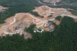 Tiga instalasi pengolahan air limbah di IKN Nusantara mulai dibangun