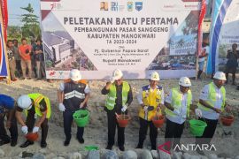 Kementerian PUPR mulai pembangunan Pasar Sanggeng di Manokwari