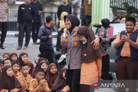 Antisipasi dampak buruk perundungan, Polresta Bukittinggi gelar "Kampanye Anti Bully"