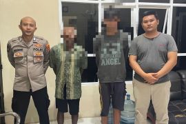Polisi tangkap dua orang lakukan perburuan liar di TNWK