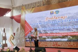 Wali Kota bersyukur Metro ditetapkan jadi Kota Lengkap