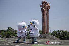 Kirab Pemilu 2024 di Bandung