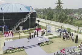 Jokowi resmikan instalasi pengolahan air limbah di Sei Selayur