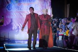 Bupati Batanghari tampil di event Jambi Berbatik 2023