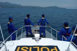 Polairud Polda Maluku pantau Kamtibmas di Perairan Maluku Tengah