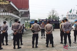 Polres Inhu tempatkan sejumlah personel amankan tahapan pemilu