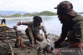AMJI gerebek sampah Teluk Youtefa untuk perindah Kota Jayapura