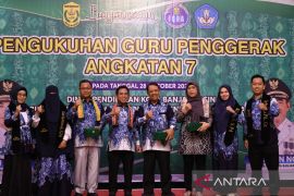 Pemkot Banjarmasin kukuhkan 73 guru penggerak angkatan ke-7