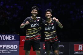 Bagas/Fikri sukses melaju ke partai puncak French Open 2023