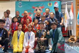 Puluhan atlet ikuti kejuaraan wushu di Transmart Pangkalpinang