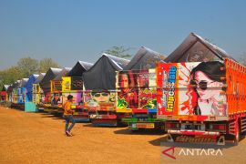 Kontes modifikasi truk di Kudus