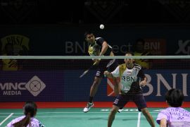 Langkah Jafar/Aisyah terhenti di babak 32 besar Indonesia Masters 2024