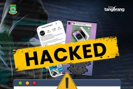 Akun instagram Disdukcapil Kota Tangerang diretas