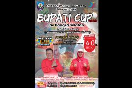 Bangka Selatan gelar Open Turnamen Bola Voli Bupati Cup