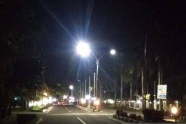 Dishub Bangka perbaiki lampu jalan umum secara bertahap