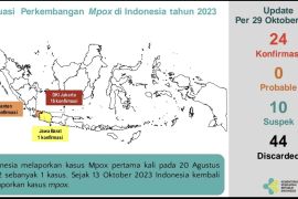 Mpox cases are spread across Jakarta, Banten, West Java: ministry