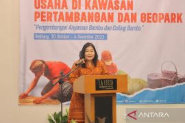 Kementerian ESDM - Dekranasda latih 60 UMKM Geopark Belitung