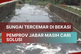 Sungai tercemar di Bekasi, Pemprov Jabar cari solusi