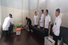 Kanwil Kemenkumham DIY tes urine penghuni Rutan Kelas IIB Wates