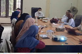 Disperindang Bengkayang menyosialisasikan SIINas bagi 20 pelaku IKM