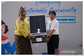 Kenalkan energi terbarukan sejak dini, Pertamina pasang solar panel di SMKN 2 Dumai