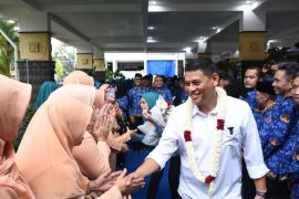 Purna tugas, Mas Abu pamitan ke ASN Pemkot Kediri