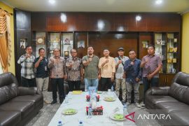 Pj wali kota terima silaturahmi SMSI Kota Padangsidimpuan