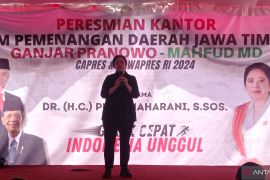 Puan ajak relawan Ganjar-Mahfud wujudkan cita-cita Soekarno