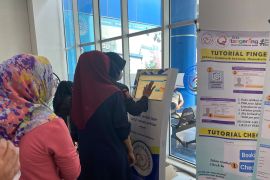 RSUD Kota Tangerang sediakan mesin layanan "check in" mandiri