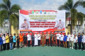Polres HSS Kalsel ajak 14 parpol deklarasi damai Pemilu 2024