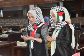Munajat kemerdekaan Palestina dari gedung DPRD Provinsi Jambi