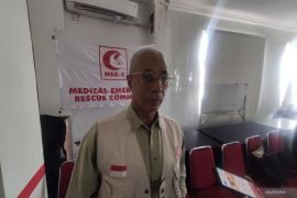 RS Indonesia-Palestina manfaatkan tempat parkir rawat korban serangan Israel