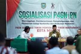 Wali Kota Madiun Maidi ingatkan siswa tak penasaran pakai narkoba