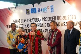 Pemerintah resmikan Perpres terkait Stranas Bisnis dan HAM