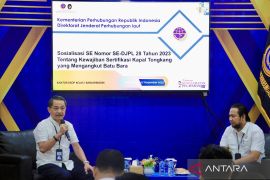 Kemenhub wajibkan kapal tongkang batu bara miliki sertifikat khusus