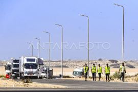 Distribusi bantuan kemanusiaan ke Palestina