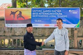 BPJS Ketenagakerjaan lindungi 95 orang atlet pencak silat Jambi